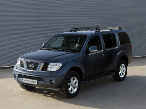 Коврики текстильные "Комфорт" для Nissan Pathfinder III (suv  5 мест / R51) 2004 - 2009, черные, 5шт.