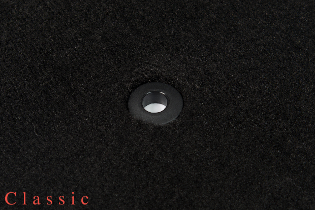 Коврики текстильные "Классик" для Kia Rio III (седан / QB) 2012 - 2017, черные, 1шт.