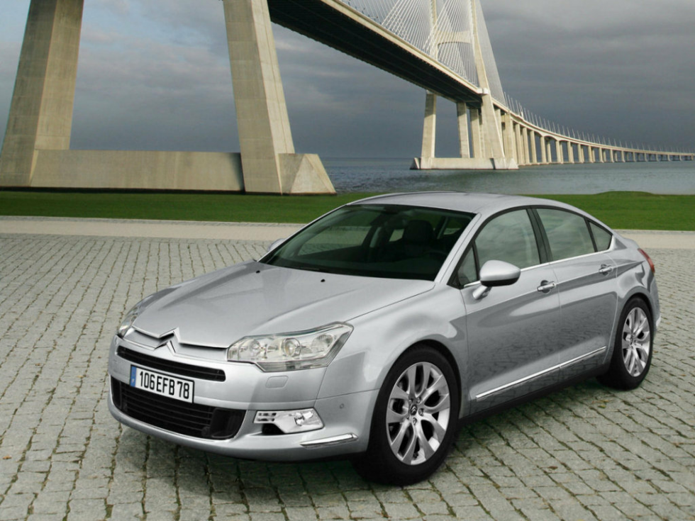 Коврики текстильные "Классик" для Citroen C5 II (седан / RW) 2008 - 2016, темно-серые, 3шт.