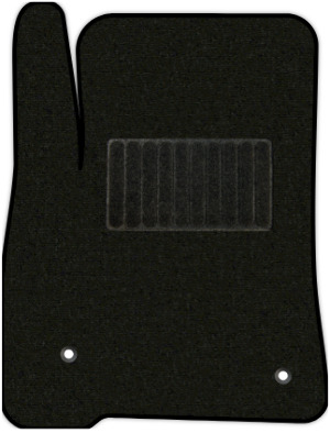 Коврики текстильные "Стандарт" для Toyota Land Cruiser XI (suv / 200) 2007 - 2012, черные, 1шт.