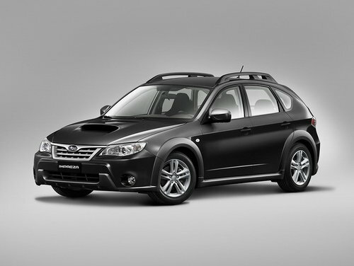 Коврики ЭВА "EVA ромб" для Subaru Impreza XV (suv / GH) 2010 - 2011, черные, 4шт.