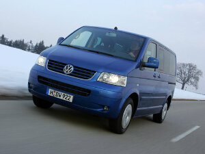 Коврики текстильные для Volkswagen Multivan (минивэн / T5 / 2 места) 2003 - 2009