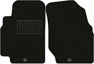 Коврики текстильные "Стандарт" для Nissan Almera Сlassic (седан / B10) 2006 - 2012, черные, 2шт.