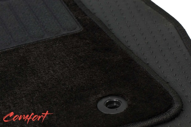 Коврики текстильные "Комфорт" для Land Rover Range Rover Sport I (suv / L320) 2009 - 2013, черные, 5шт.