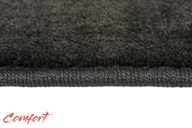 Коврики текстильные "Комфорт" для Porsche Cayenne II (suv / 958) 2010 - 2018, черные, 5шт.