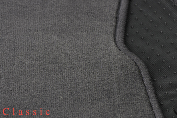 Коврики текстильные "Классик" для Land Rover Range Rover Evoque I (suv / L538) 2015 - 2018, темно-серые, 5шт.