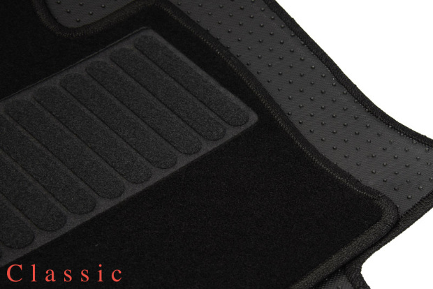 Коврики текстильные "Классик" для Omoda S5 I (седан) 2023 - Н.В., черные, 5шт.