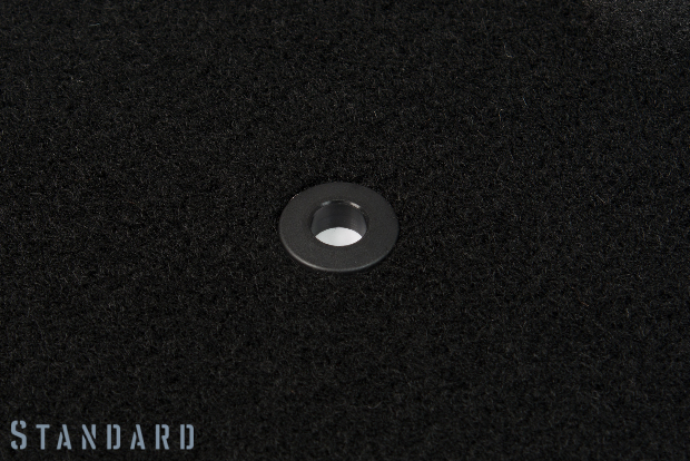 Коврики текстильные "Стандарт" для Hyundai Grandeur V (седан / HG) 2012 - 2015, черные, 5шт.