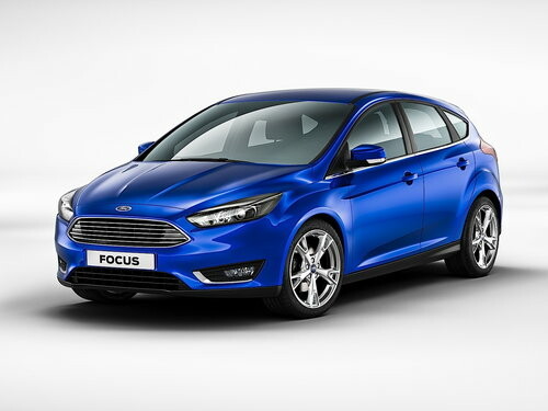 Коврики текстильные "Стандарт" для Ford Focus III 2014 - 2019, черные, 5шт.