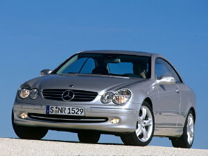 Коврики EVA для Mercedes-Benz CLK-Class II (купе / C209) 2005 - 2009